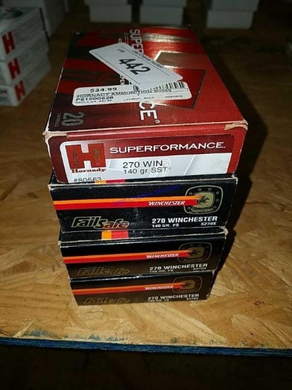 4-Boxes of 20ct .270win