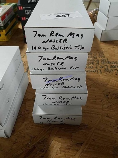 5-20ct Boxes of 7mm ammo
