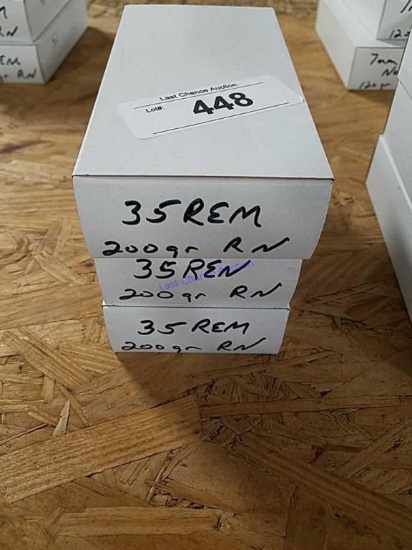 3-20ct Boxes of .35Rem