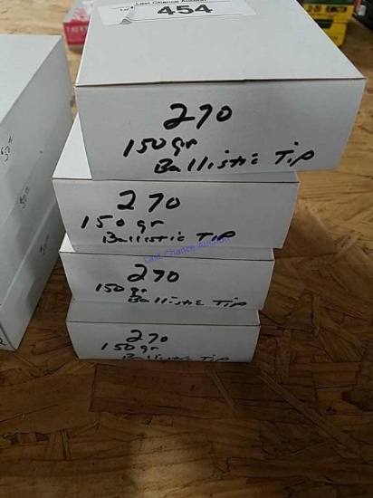 4-20ct Boxes of .270