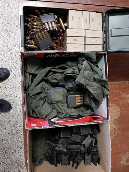 2-Boxes of .30 Cal Parade Ammo with clips.