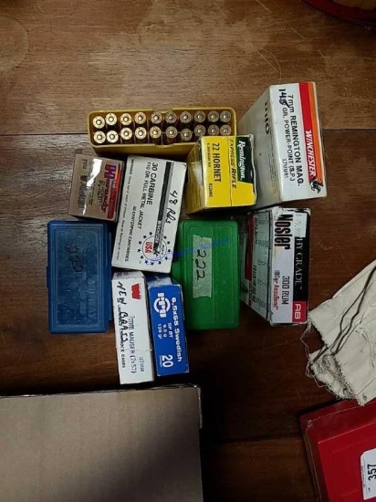 Lot of Various Rifle Rounds.