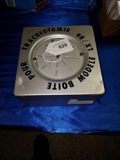 French Sterilization Aluminum Box (NEW)