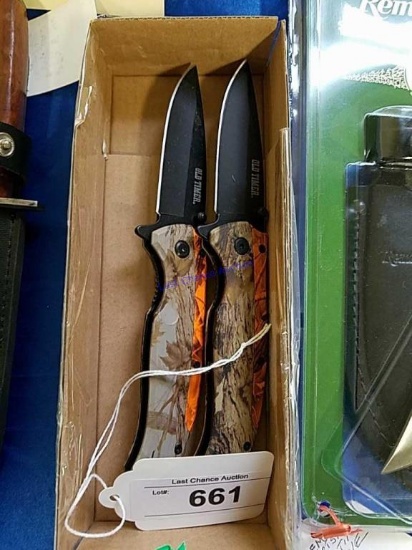 Pair of Old Timer Lockback Knives