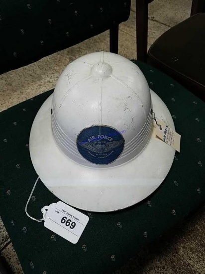 Air Force Silver Wings Pith Helmet