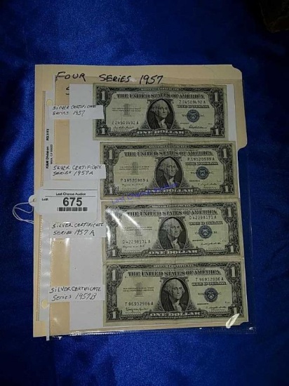 4-1957 Silver Certificates
