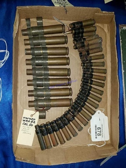 Flat of Military Brass Casings