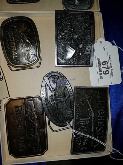 5-Firearm Belt Buckles