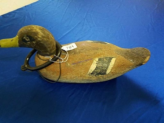 Antique Duck Decoy.  Unkown Maker