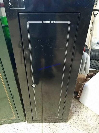 Stack On Locking Gun Cabinet Black
