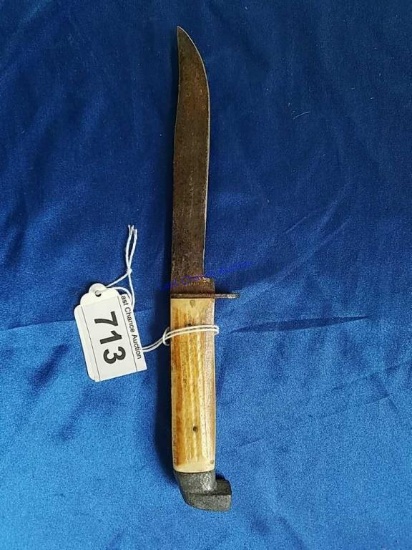 Antique Antler Handle Knife (No Sheath)