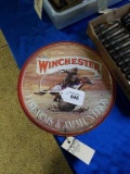 Winchester Firearms Tin Sign