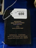 1911 Infantry Drill Regulations Special Editi