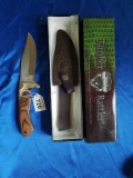 Timber Rattler Knife in Box