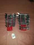 2 Sets of Goodwrench Stubby Wrenches