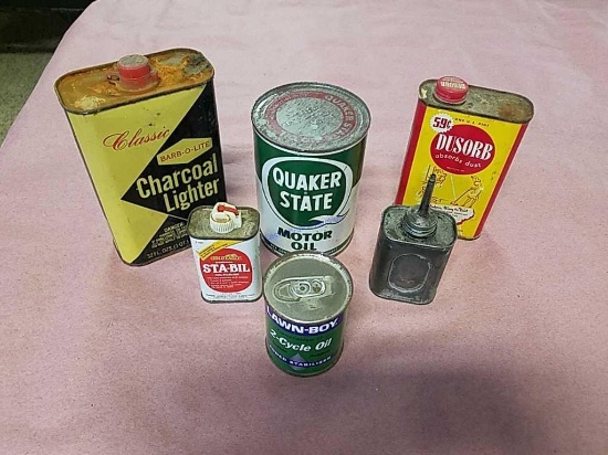 Vintage Cans with Nice Graphics