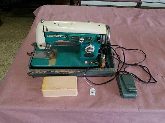 Vintage Coranado Sewing Machine.