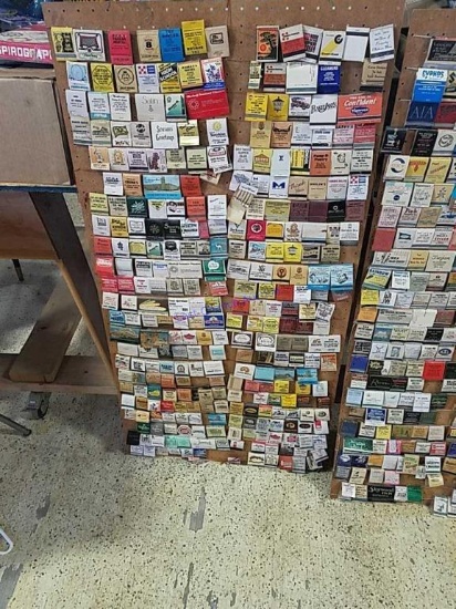 Large Collection of Matchbooks