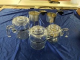 Box of Glass Coffee Pots