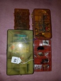3 Small Tackle Boxes Full of Tackle