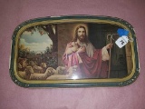 Antique Picture of Christ the Shepherd