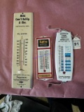 3 Advertising Thermometers