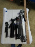 4 Different Size Tripods