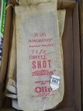 6-Winchester Canvas Shot Bags (1 Money)