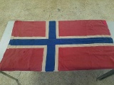 Vintage Norwegian Flag  54