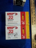 2-Boxes of 500ct Aguila .22lr Copper Plated