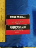 2-Boxes of  50ct American Eagle .38 Auto 95gr