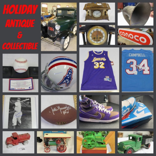 Holiday Antique & Collectible Auction
