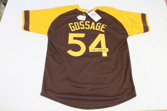 Goose Gossage Autographed Jersey