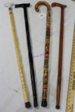 4-Decorative Walking Sticks