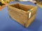 Federal Small Arms Wooden Ammo Crate (No Top)