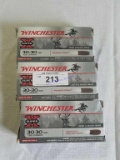 3X-20ct Boxes of Winchester  30-30 win.