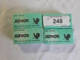 4X-50ct ZBoxes of Junior, Russian .22lr