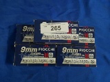 5X-Boxes of 50ct Fiocchi 9mm Luger 115gr FMJ