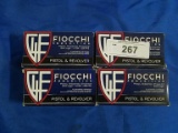 4X-Boxes of 50ct Fiocchi 9mm Luger 115gr FMJ