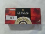 1-Box of 20ct .300 H&H Federal 180gr