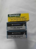 3X-Boxes of 20ct 7mm Federal and Remington