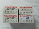 4X-Boxes 25ct  WInchester 12ga 6shot