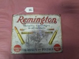 Remington Metal Cartridges Metal Sign
