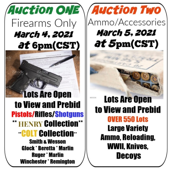 Legendary Ammo & Accessories Auction - March 5