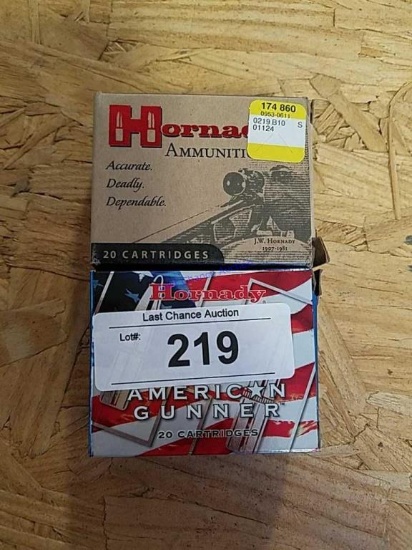 2X-20ct Hornady .45Auto