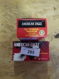 2X-50ct  American Eagle .327 FedMag 100gr JSP