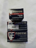 3X-50ct Fiocchi .38Sp 130gr FMJ