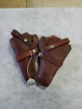 Matching Leather Holsters by Hunter