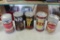 5 Vintage Collectible Beer Cans (see Below)