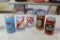 5 Vintage Collectible Beer Cans (see Below)